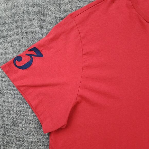 Polo Ralph Lauren Shirt Mens 1XB Red Blue Big Pony #3 Short Sleeve Casual Tee - Picture 7 of 16